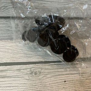Hair Claw Clip Large 4” Black Color Shiny Healthy Hair 90’s Crab Circle Nonslip